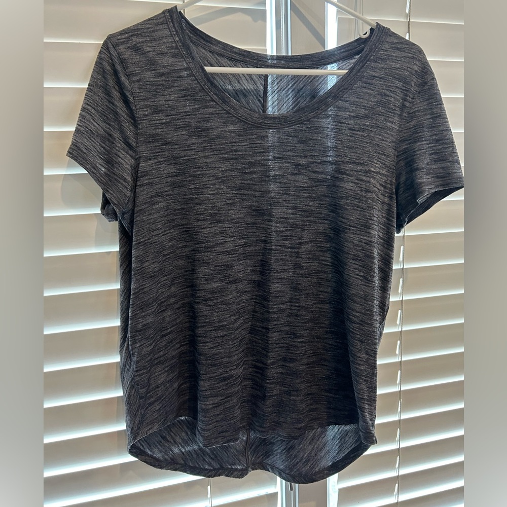 Black/grey Lululemon shirt